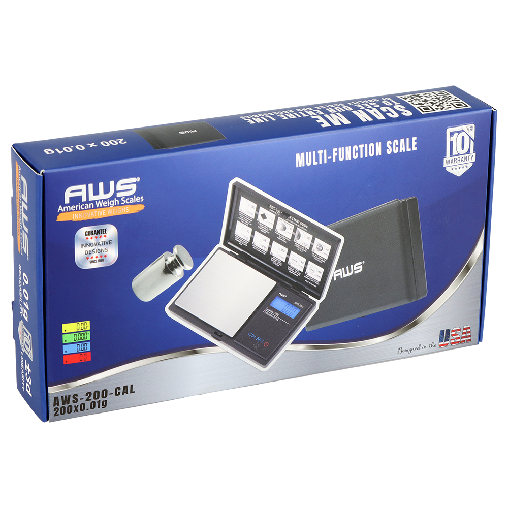 AWS Digital Pocket Scale | Packaging