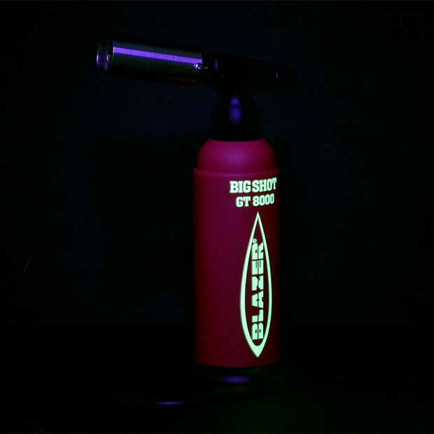Blazer Big Shot GT8000 Torch Lighter | Red & Glow Logo
