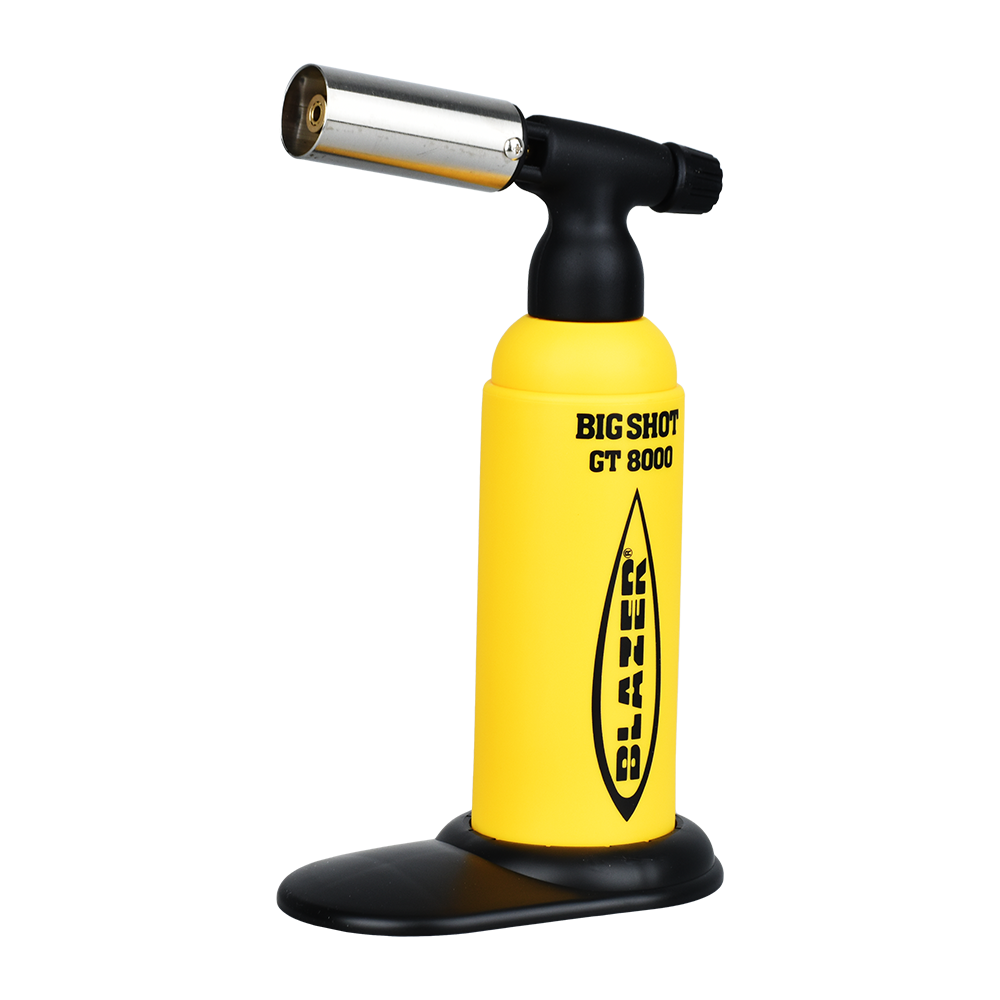 Blazer Big Shot GT8000 Torch Lighter | Yellow & Black Logo