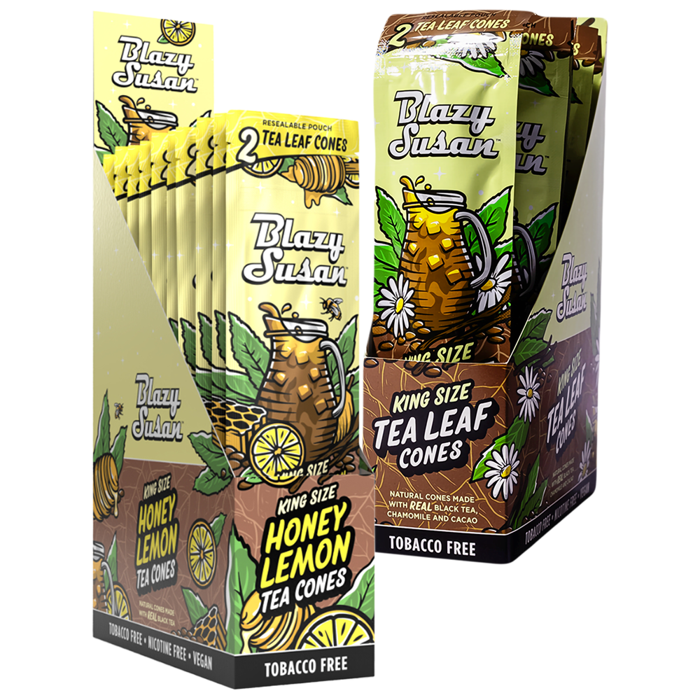 Blazy Susan Tea Leaf Pre-Rolled Cones | Group