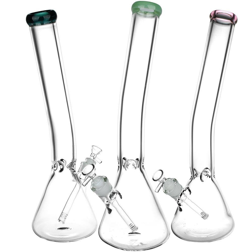 Classic Glass Bent Neck Beaker Bong | Extra Large Size | Group