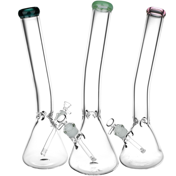 Classic Glass Bent Neck Beaker Bong | Extra Large Size | Group