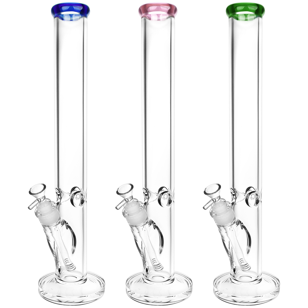 SeshGear Classic Glass Straight Tube Bong | Extra Large | Group