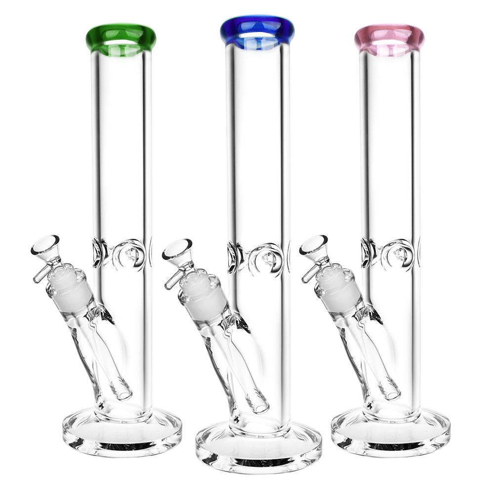 SeshGear Classic Glass Straight Tube Bong | Large | Group