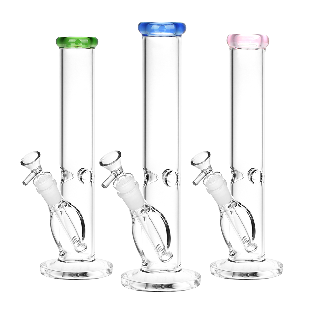 SeshGear Classic Glass Straight Tube Bong | Medium | Group