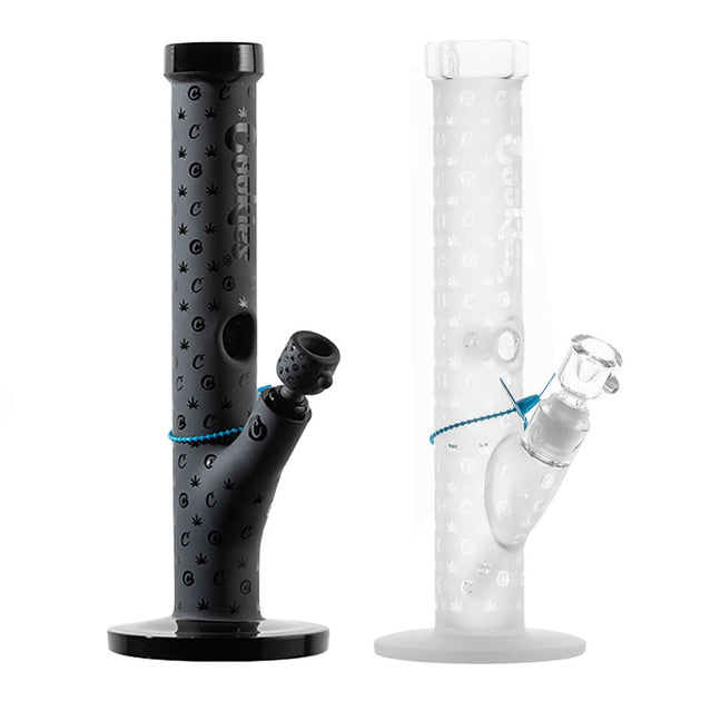 Cookies V Straight Tube Bong & Grinder Set Gift Sets Pulsar