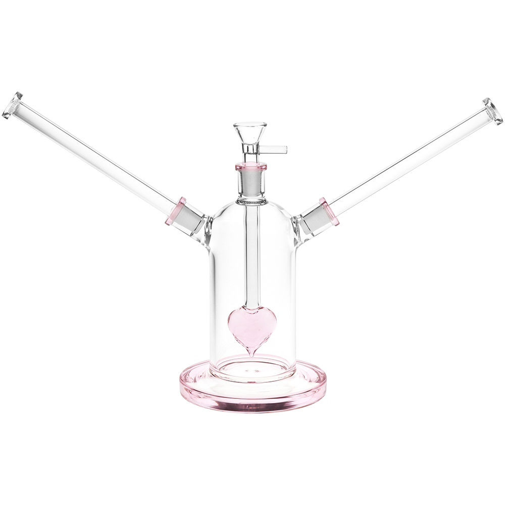 Date Night Dual Neck Bong | Front View