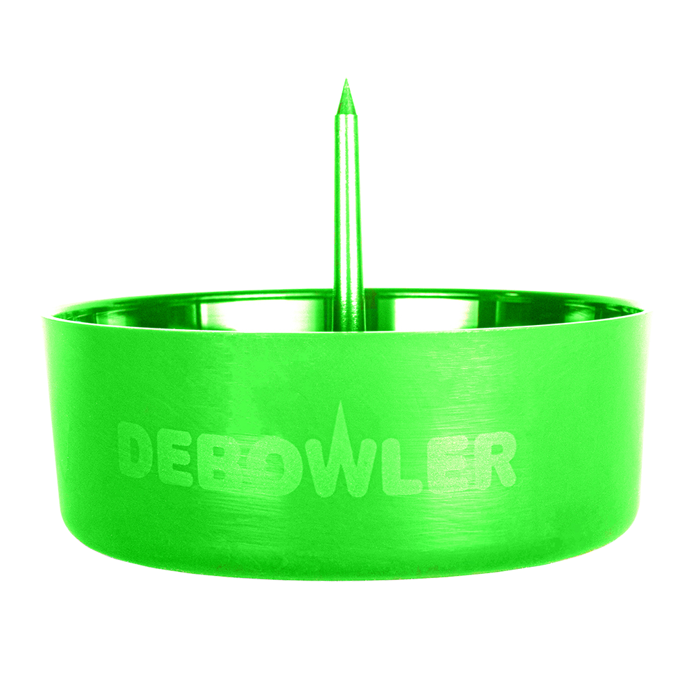 Debowler Ashtray w/ Cleaning Spike | Green