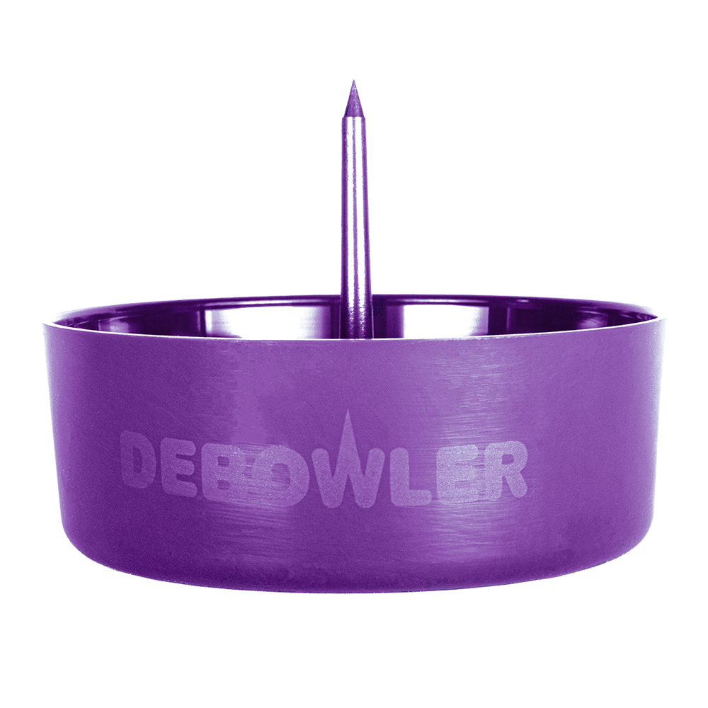 Debowler Ashtray w/ Cleaning Spike | Purple