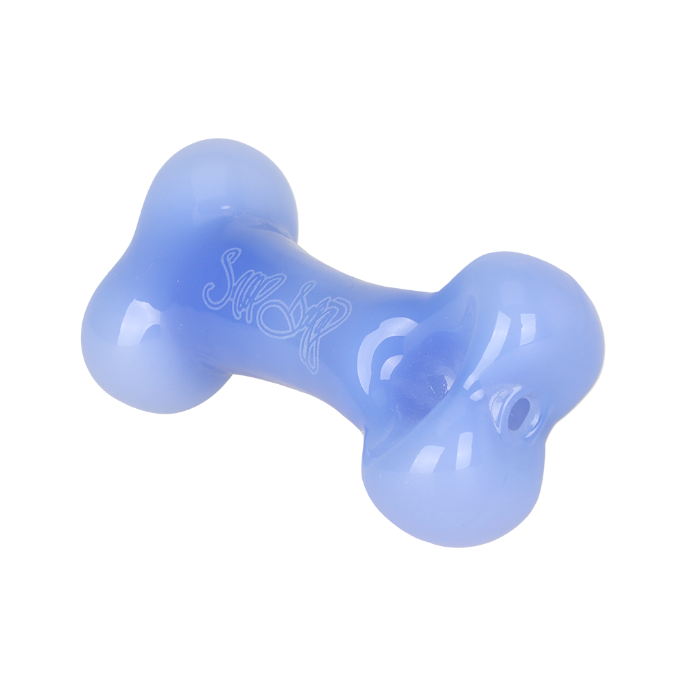 Dogg Lbs Everyday Dogg Bone Hand Pipe | Carb Hole View