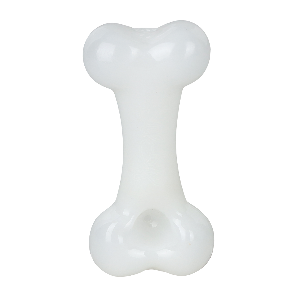 Dogg Lbs Everyday Dogg Bone Hand Pipe | White