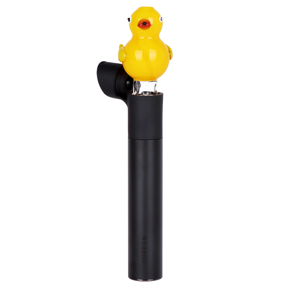 Ducky Mouthpiece Attachment for Puffco Pivot | View with Device