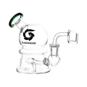 Glass House Bubble Dab Rig