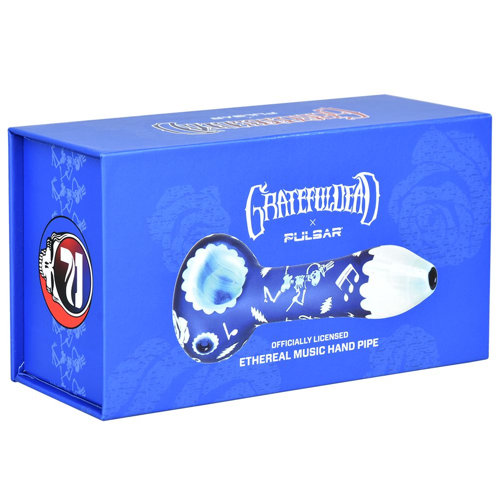 Grateful Dead x Pulsar Etched Spoon Pipe | Steal Your Face