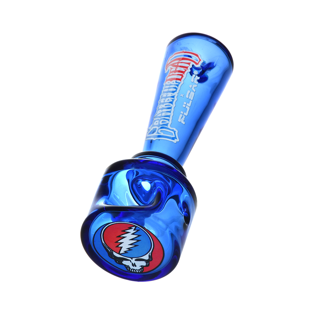 Grateful Dead x Pulsar Geometric Hand Pipe | Bowl View