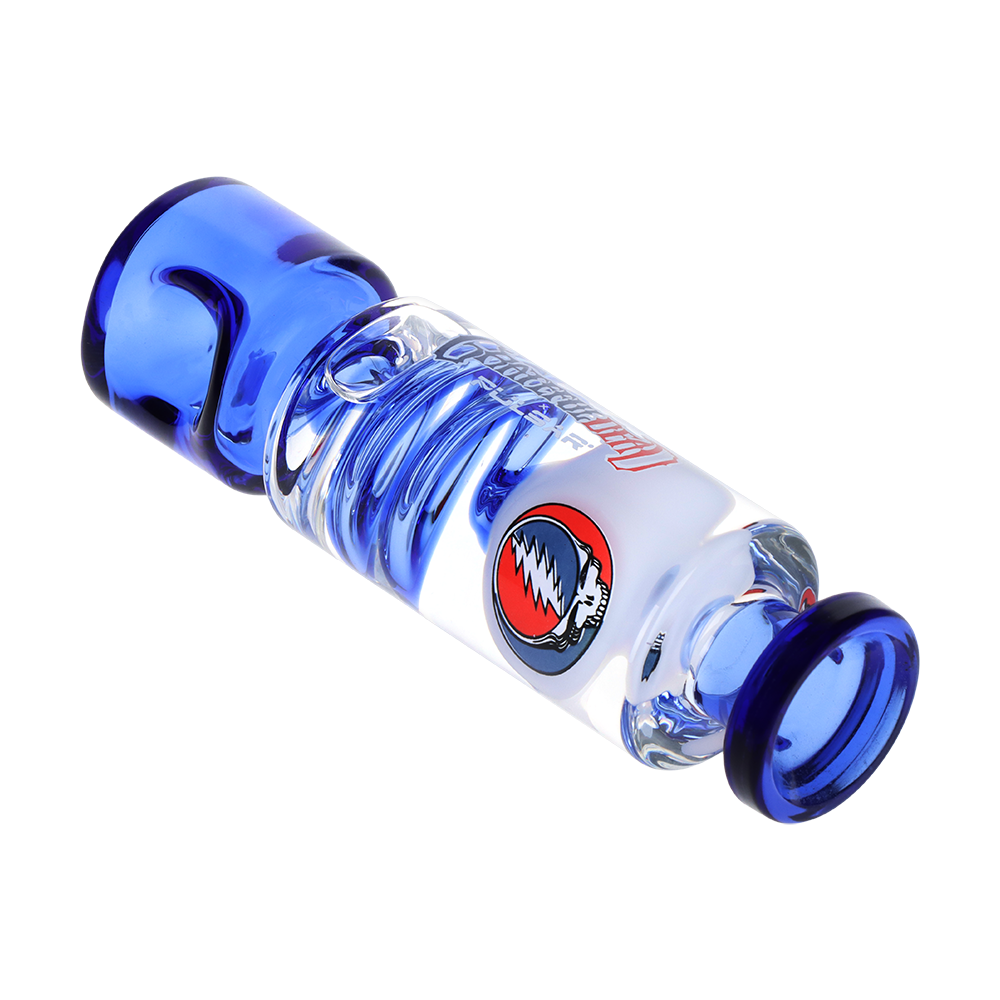 Grateful Dead x Pulsar Glycerin Spiral Hand Pipe | Mouthpiece View