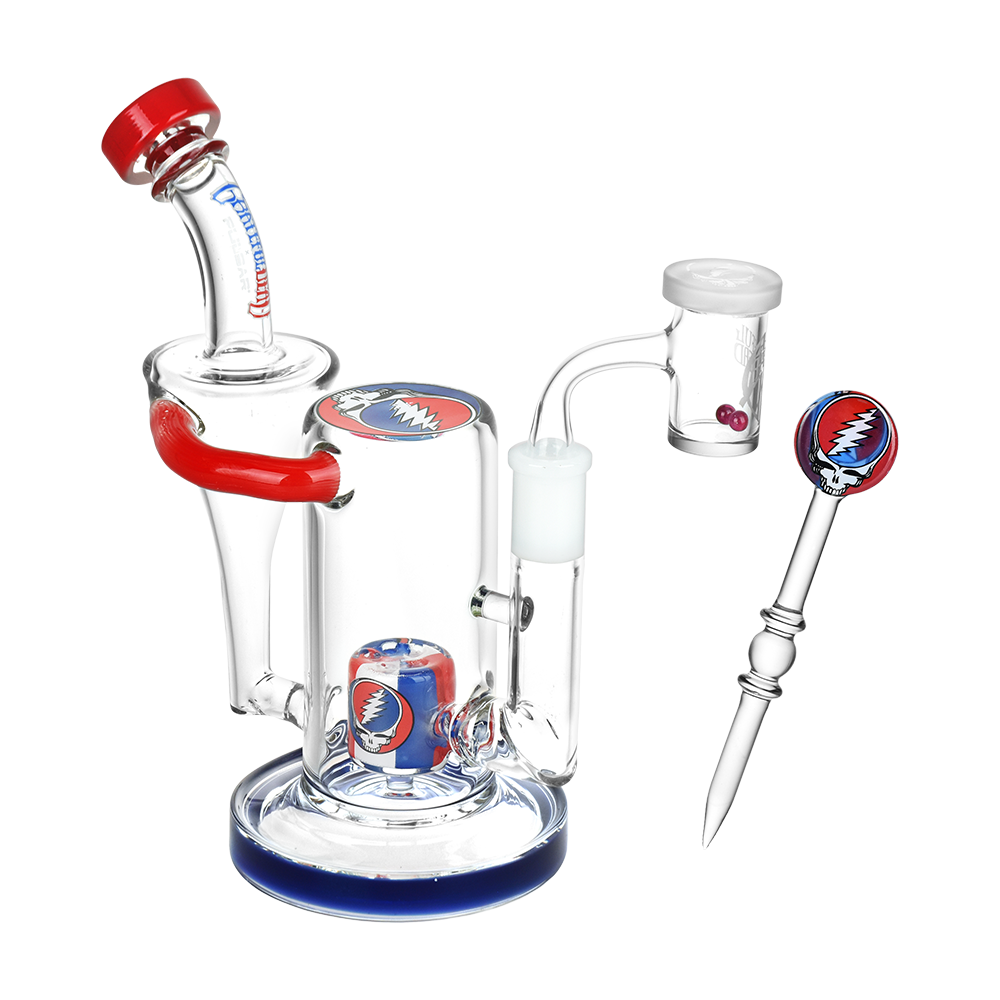 Grateful Dead x Pulsar Honest Tune Recycler Dab Rig Set | Group