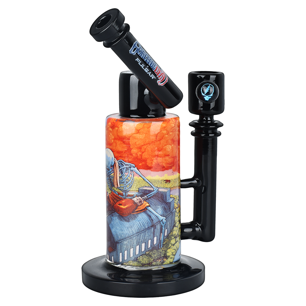 Grateful Dead x Pulsar Inside Print Bong | Boxer | Side View