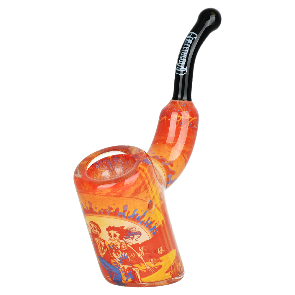 Grateful Dead x Pulsar Inside Print Sherlock Pipe | Sunset Dance | Alt Side View