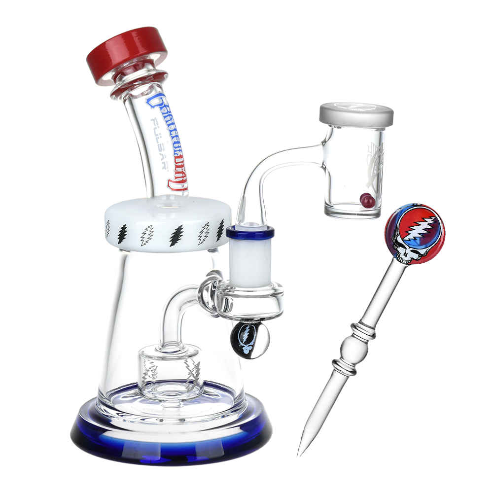 Lightning Bell Dab Rig Set | Grateful Dead x Pulsar Collection