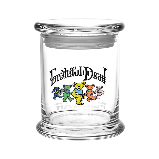 Grateful Dead x Pulsar Pop Top Jar | Bear Parade | Front View