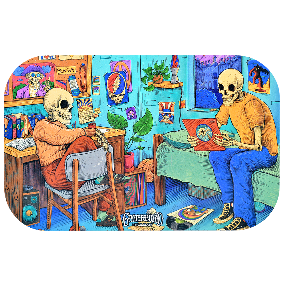 Grateful Dead x Pulsar Magnetic Rolling Tray Lid | Deadhead Dorm