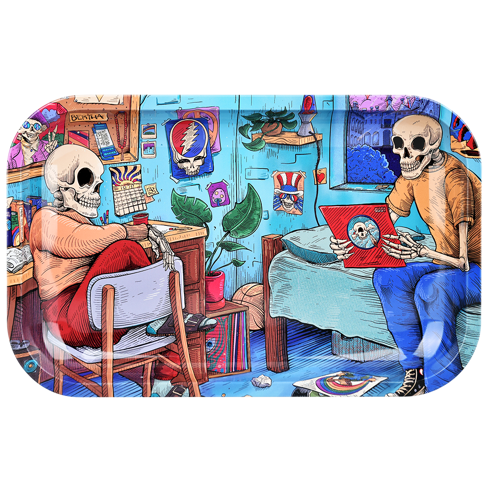 Grateful Dead x Pulsar Metal Rolling Tray | Deadhead Dorm