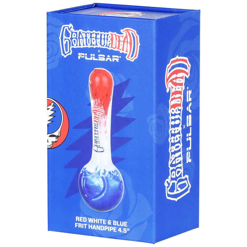 Grateful Dead x Pulsar Spoon Pipe | Grateful Frit | Gift Box Packaging