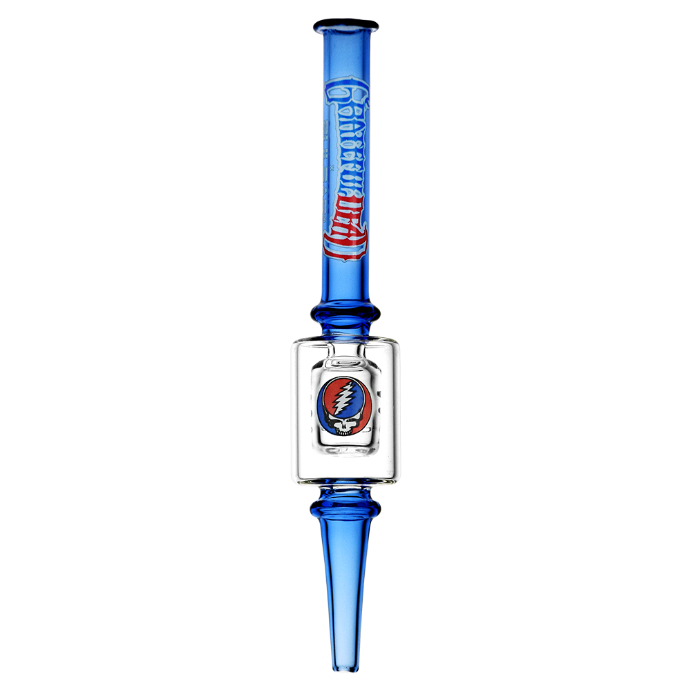 Grateful Dead x Pulsar Steal Your Face Dab Straw | Front View