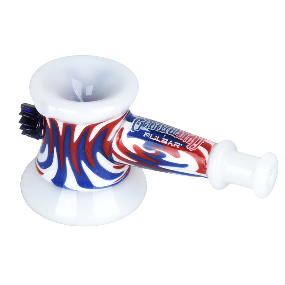 Grateful Dead x Pulsar Wig Wag Hammer Hand Pipe | Side View