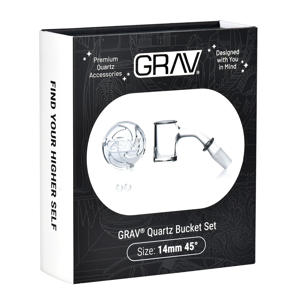 GRAV Seamless Banger Set | 45 Degree | Packaging