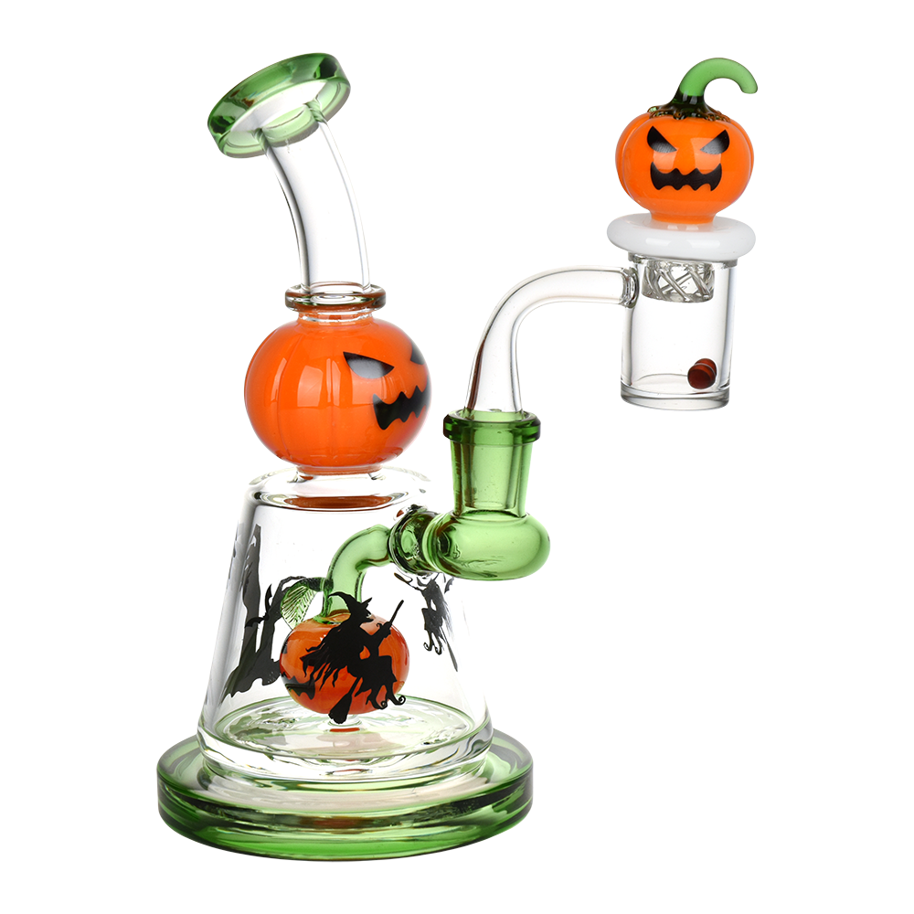 Halloween Ball Dab Rig Set | Front View
