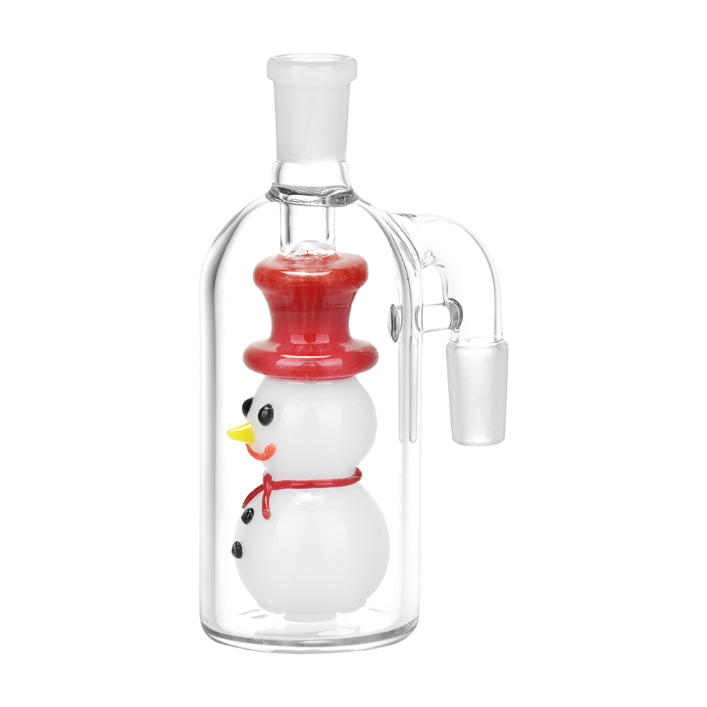 Happy Snowman Ash Catcher | Front View