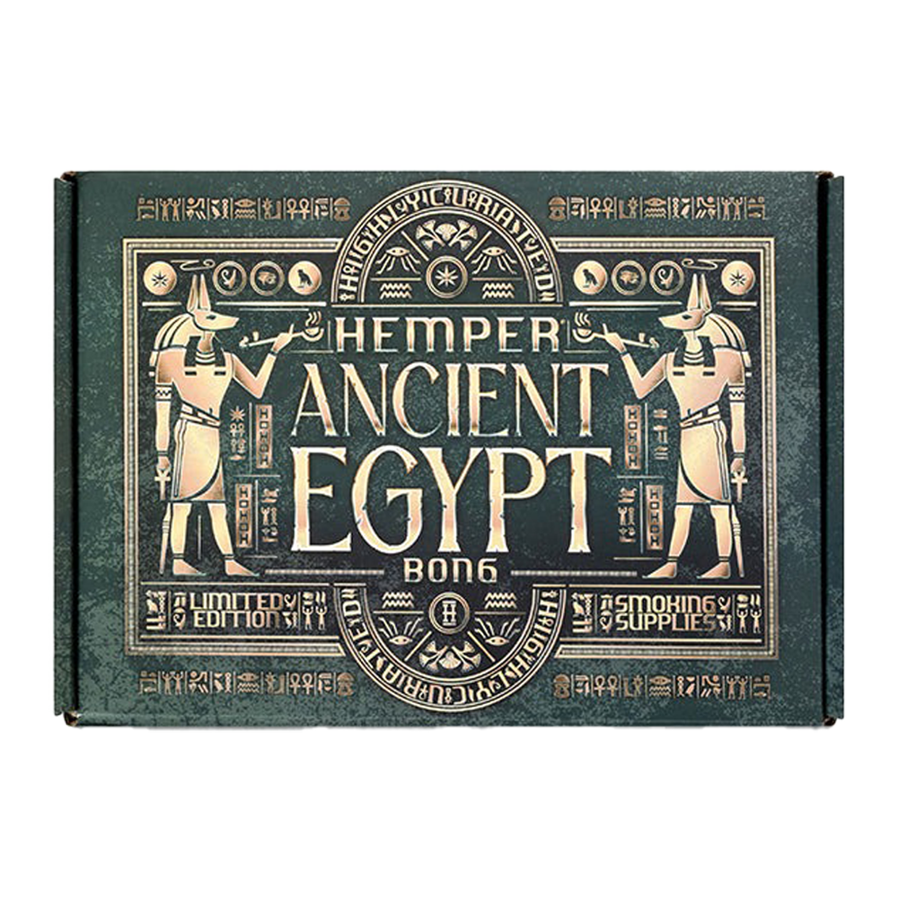 Hemper Ancient Egypt Bong | Themed Gift Box Packaging