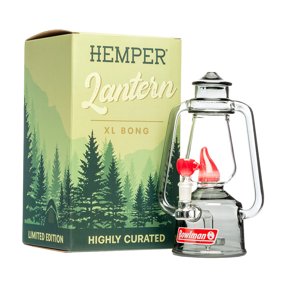 Hemper Bowlman Lantern Bong | Extra Large Size | Packaging