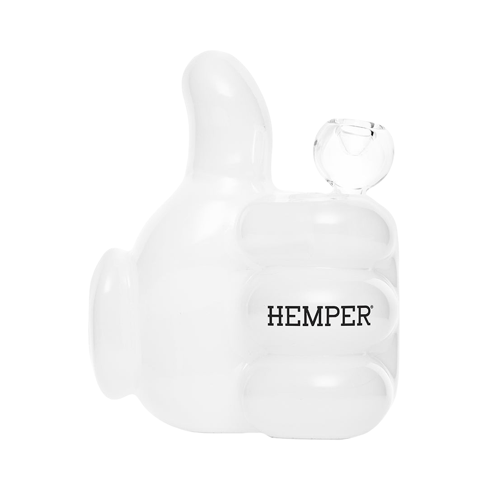 Hemper High Jinx Cartoon Bong | Regular Size | Alt Side View