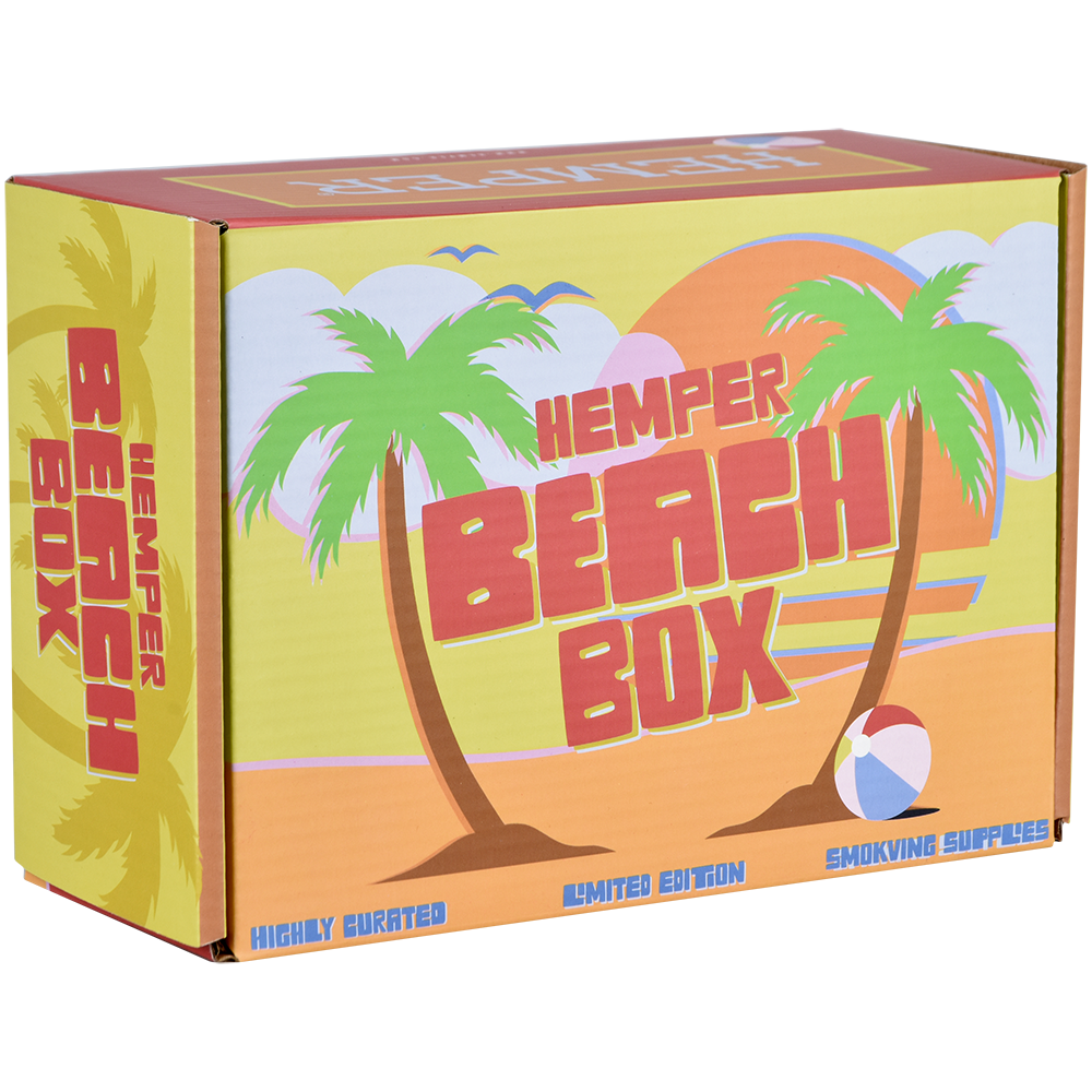 Hemper Palm Tree Bong | Gift Box Packaging