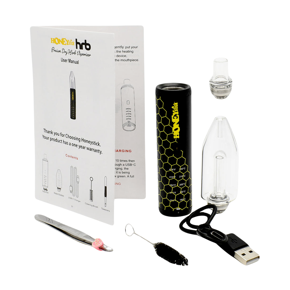 HoneyStick HRB Dry Herb Vaporizer | All Kit Accessories