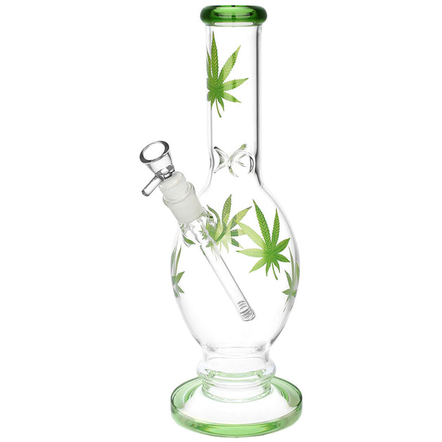 Leafy Green Vase Bong EasyToClean Water Pipes Pulsar Pulsar