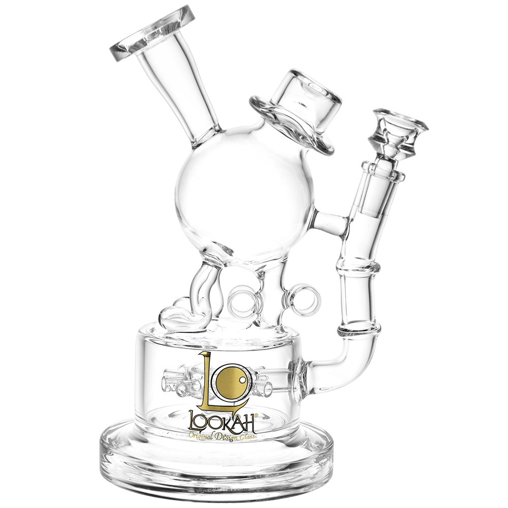 Lookah Dancing Hat Bong | Clear