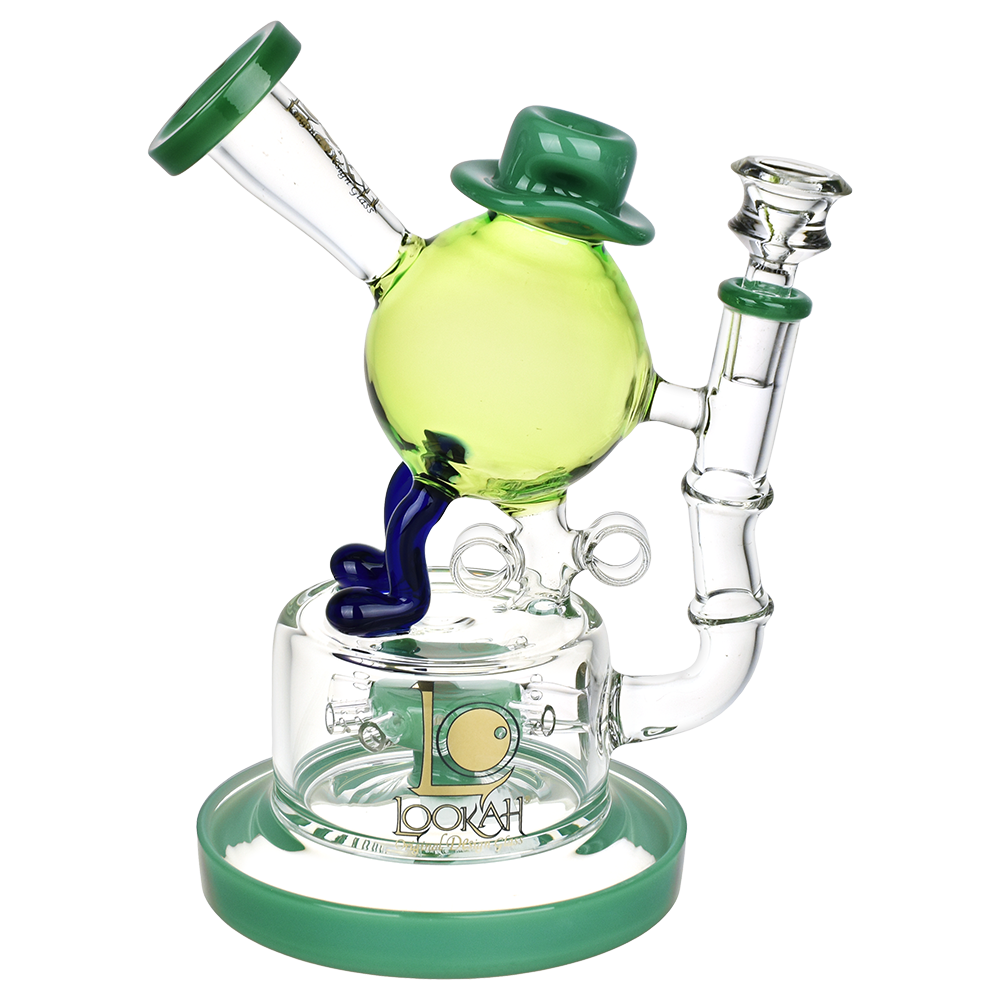 Lookah Dancing Hat Bong | Green