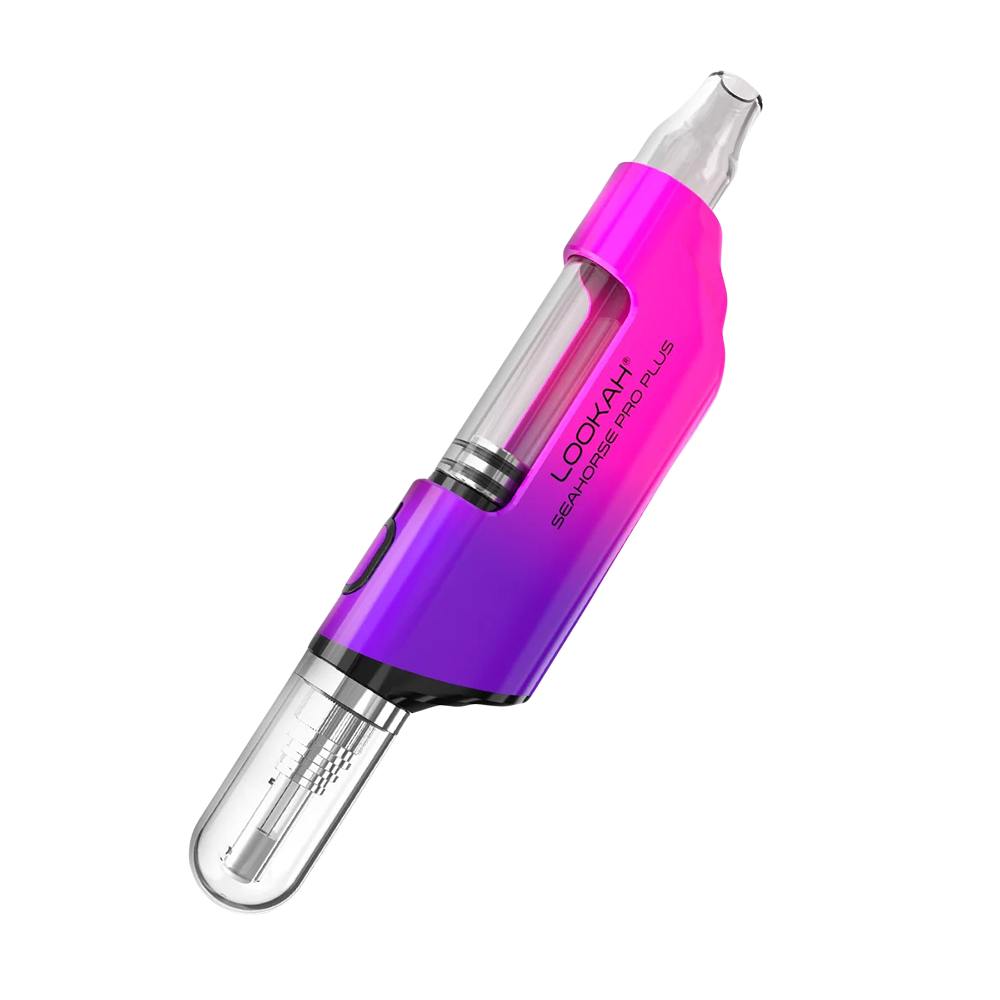 Lookah Seahorse Pro Plus Electric Dab Straw | Purple Pink Gradient