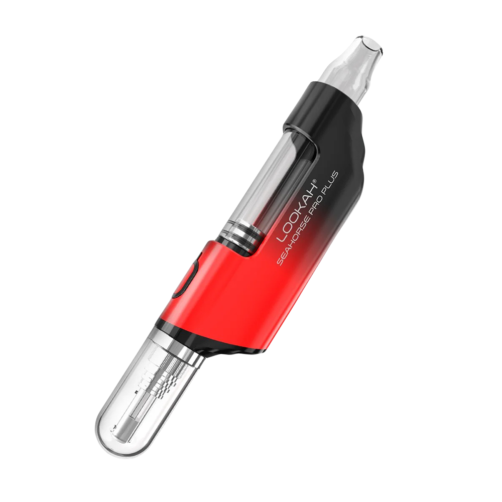 Lookah Seahorse Pro Plus Electric Dab Straw | Red Black Gradient