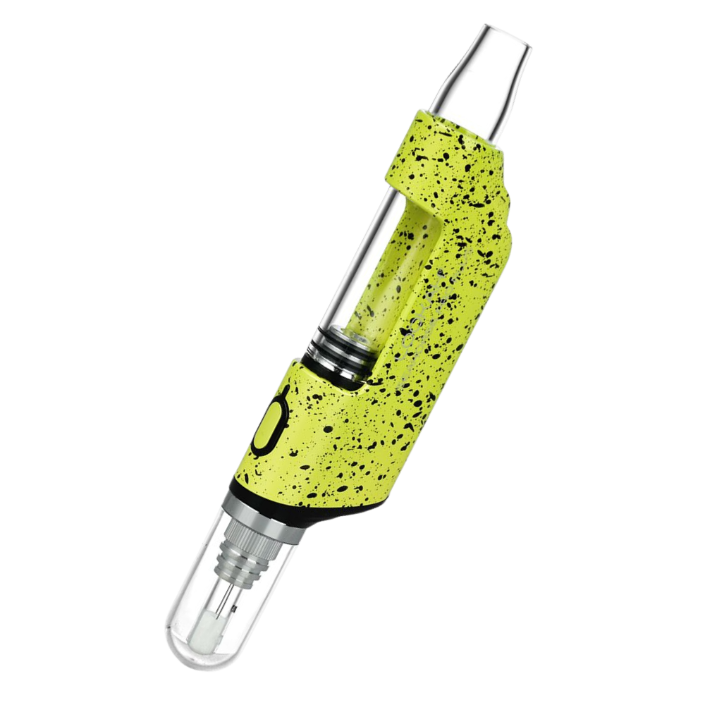 Lookah Seahorse Pro Plus Electric Dab Straw | Neon Green Spatter Edition
