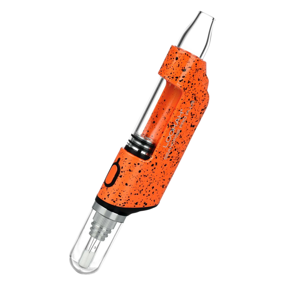 Lookah Seahorse Pro Plus Electric Dab Straw | Orange Spatter Edition