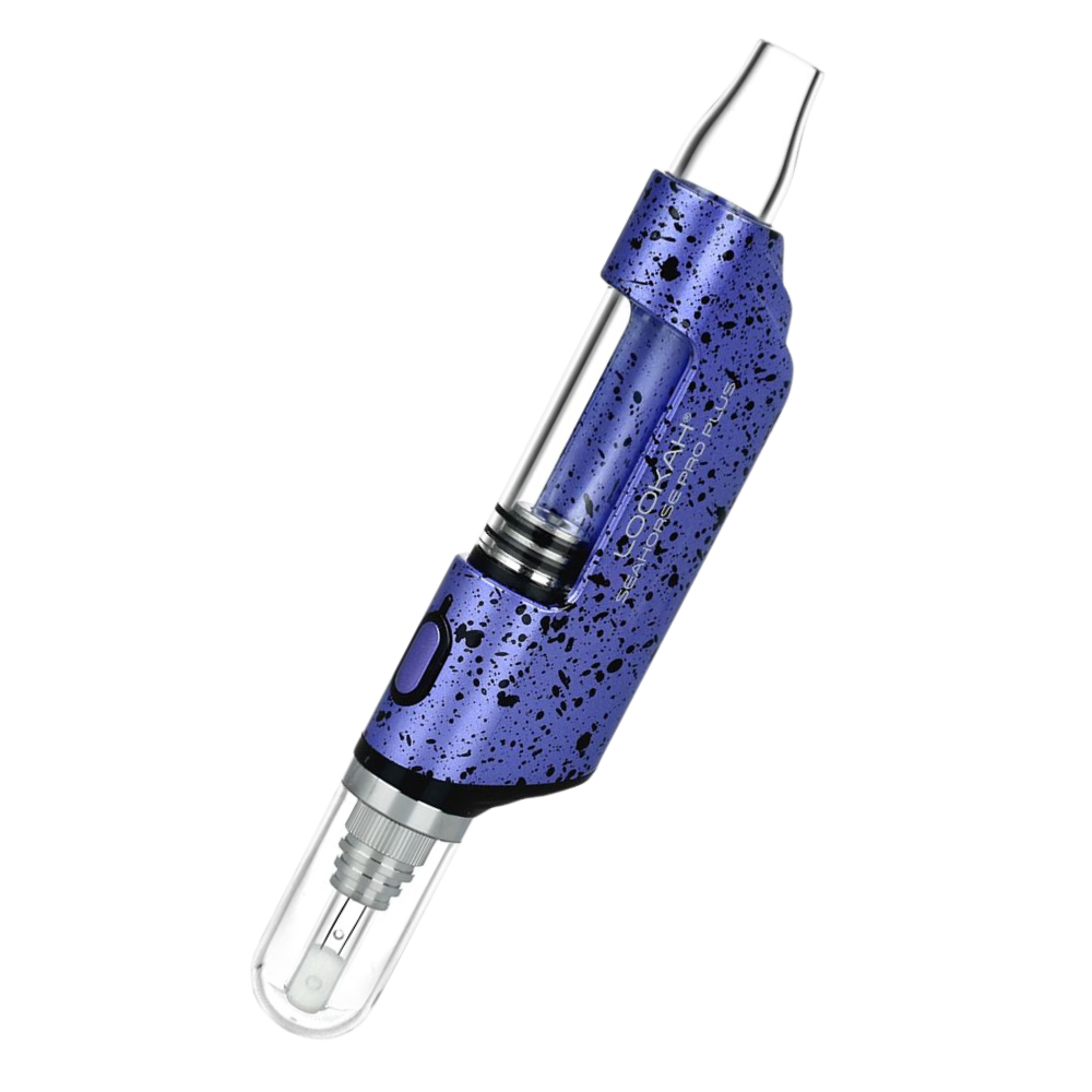 Lookah Seahorse Pro Plus Electric Dab Straw | Purple Spatter Edition