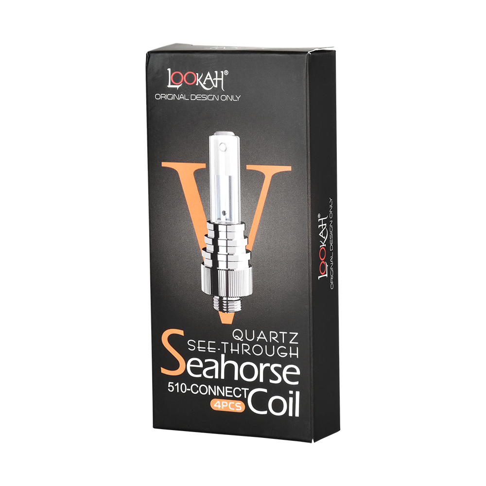 Lookah Seahorse Quartz See-Through Coil | Packaging