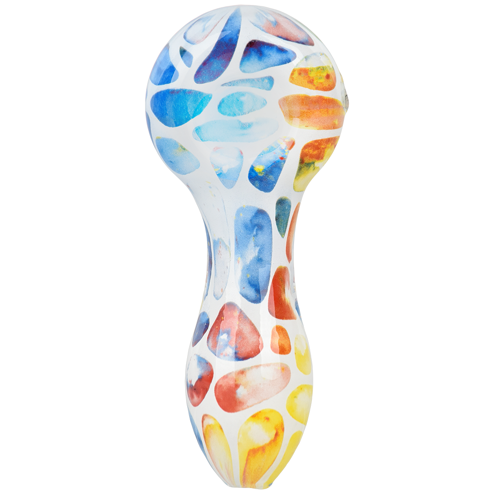 Mosaic Spoon Pipe | Back View
