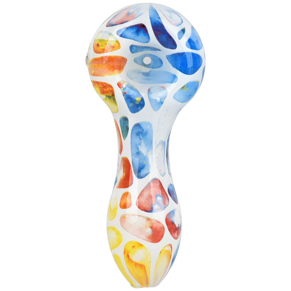 Mosaic Spoon Pipe | Rainbow