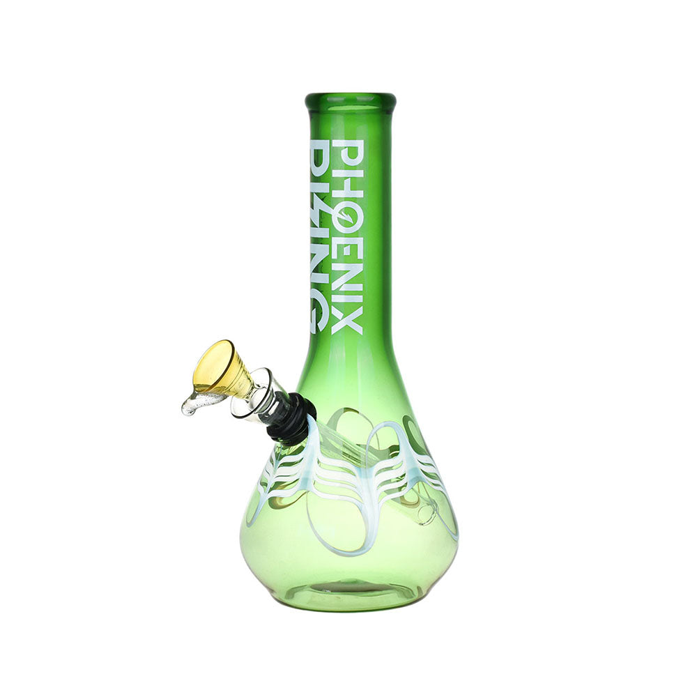 Phoenix Rising Beaker Base Bong | Green